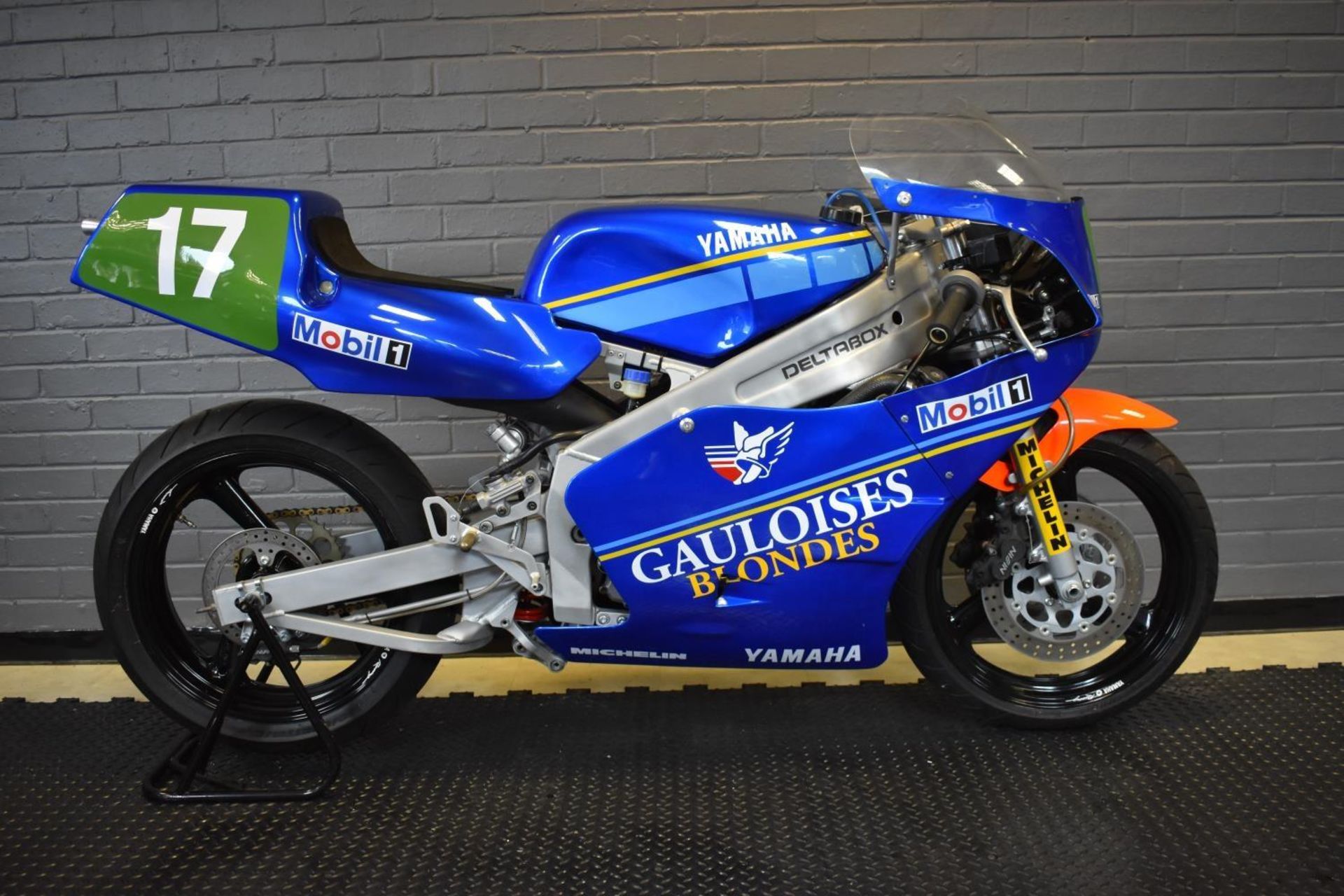 A 1989 Yamaha TZ250W, unregistered blue. This TZ250W comes direct from a significant collection of