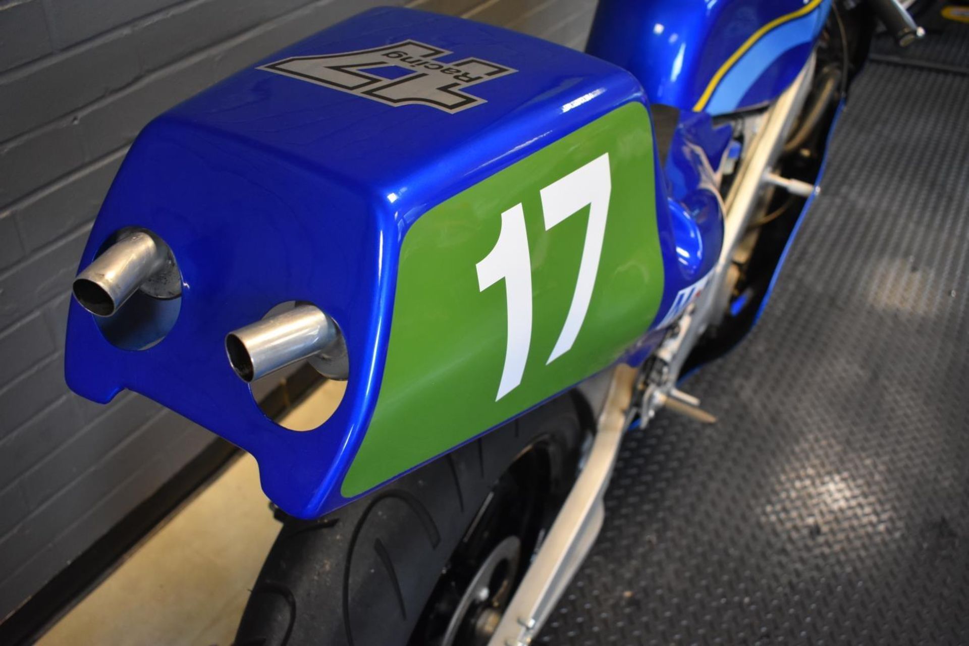 A 1989 Yamaha TZ250W, unregistered blue. This TZ250W comes direct from a significant collection of - Image 4 of 6