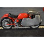 The 1952 ex-Arthur Wheeler 1954 250 Italian GP winning Moto Guzzi Gambalunghino, unregistered, frame