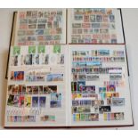 Assorted British Commonwealth stamps, with Channel Islands, in two stock books (2)