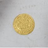 An Ahmad Bin Tulun (AD 868-883) gold one dinar Report by RB Approx. 4 g.