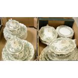 A Royal Doulton Raby pattern dinner service, for twelve place settings (2 boxes) Report by GH