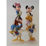 A set of six Royal Doulton Walt Disney Mickey Mouse Collection 70th Anniversary figures, Mickey