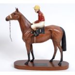 A Beswick Connoisseur horse, Red Rum with Brian Fletcher Up, 2511 See illustration Report by RB