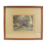 D C Early, Study: Sunshine and Foliage, pastel, signed and dated '68, inscribed to mount, 21.5 x