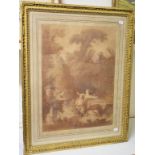 A pair of 19th century prints, in gilt gesso frames, other prints, oil paintings and pictures (10)