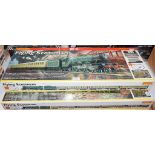 A Hornby 00 gauge train set, Flying Scotsman, R 1019, and another similar, R 1039, both boxed (2)