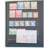 A small group of Aden stamps, with GVI 1939 set to 10r m/m, used pairs including 10r and others,