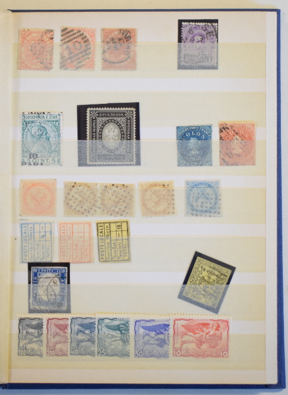 A group of world stamps, including classics with Italy 2l, 1890 issue, Trieste STT Vujna over - Image 2 of 2