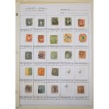 A group of India and States Stamps, 1854-1960's, unused and used in two dealers approval books,
