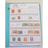 A group of France stamps, 1914-30's, an unused group in an approval book using Scott catalogue, with