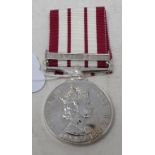 A Naval General Service Medal 1915-62, with Canal Zone bar, unnamed, and a box Report by RB Not a