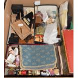 A collection of dolls house furniture (box)
