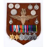 A group of six medals, 6461609 Sjt AE Pratt AAC/Parachute Regt, comprising a 1939-1945 Star,