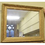 WITHDRAWN: A gesso picture frame, inset a mirror, 115 cm wide