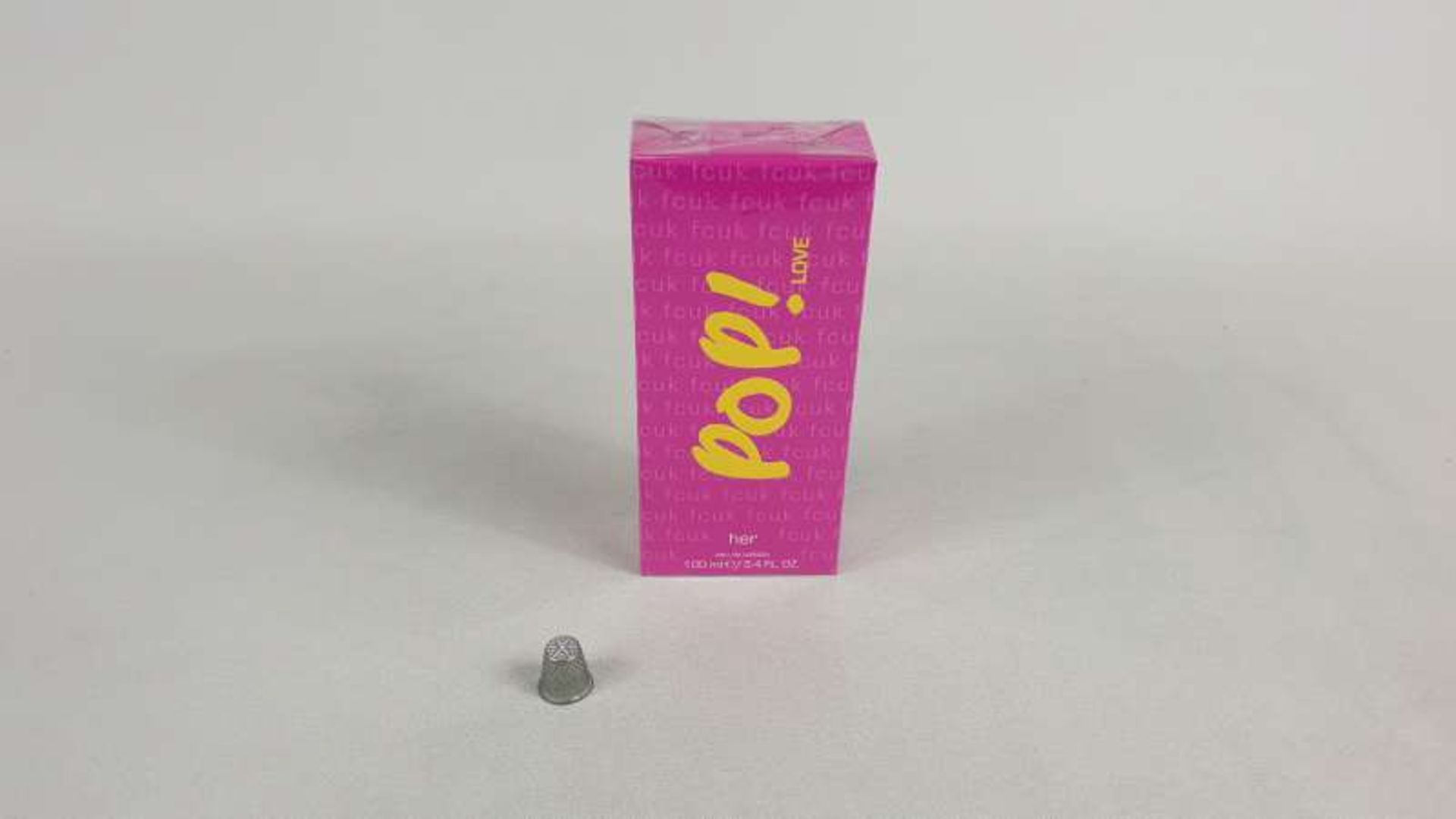 18 X FCUK 100 ML POP LOVE EDT