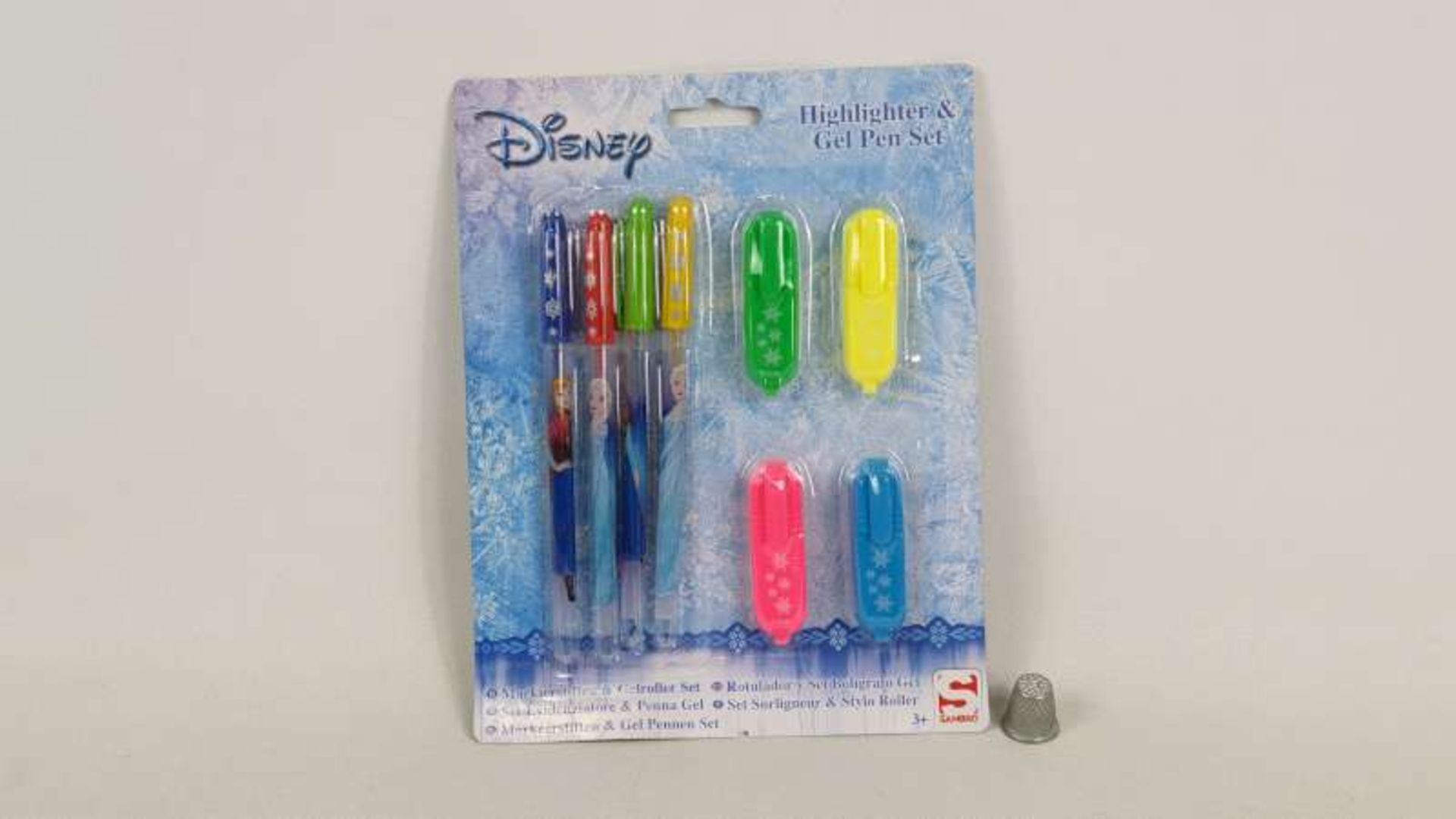 80 X BRAND NEW DISNEY FROZEN HIGHLIGHTER AND GEL PEN SETS IN 4 BOXES