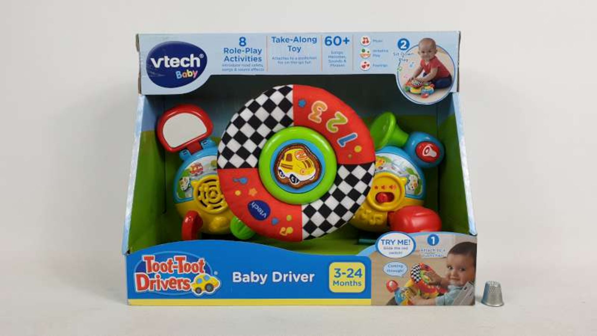 8 X BRAND NEW BOXED VTECH BABY TOOT TOOT DRIVERS BABY DRIVER IN 1 BOX AND 4 X LOOSE