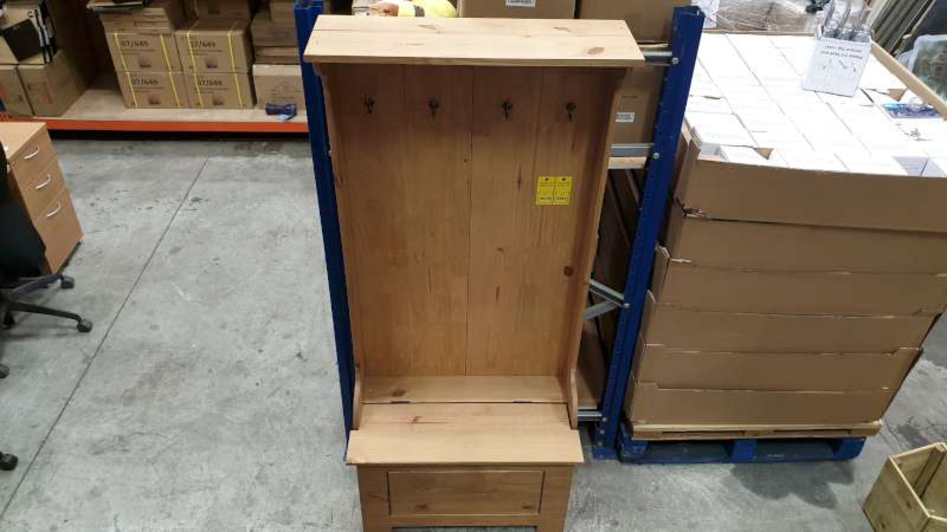 BRAND NEW BOXED MOUNTROSE WAXED PINE HALLWAY UNIT