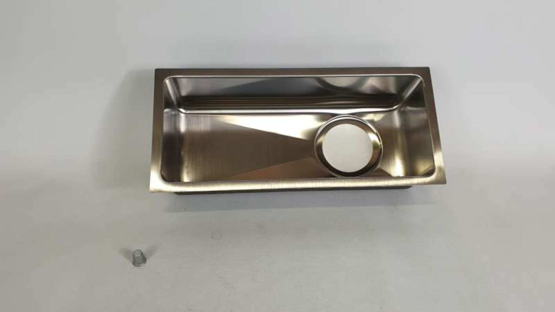 12 X ONYX FULL LENGTH HALF BOWL SINK SIZE 192 X 430 X 110 MM