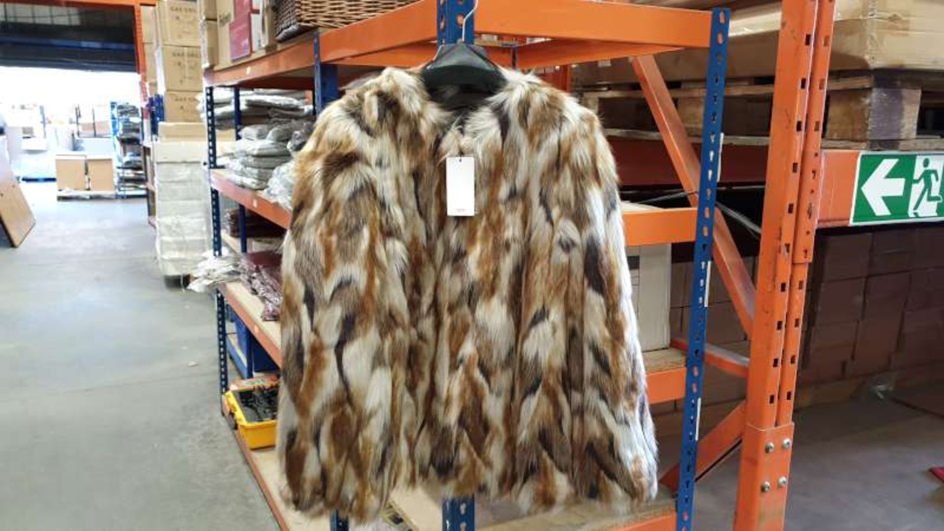 6 X BRAND NEW MANGO FAUX FUR COATS SIZE SMALL RRP 109.99 EUROS