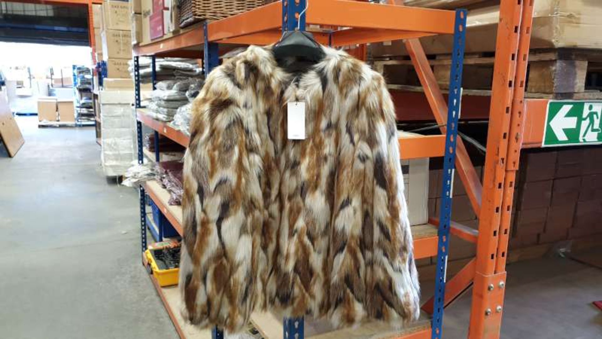 5 X BRAND NEW MANGO FAUX FUR COATS SIZE SMALL RRP 109.99 EUROS