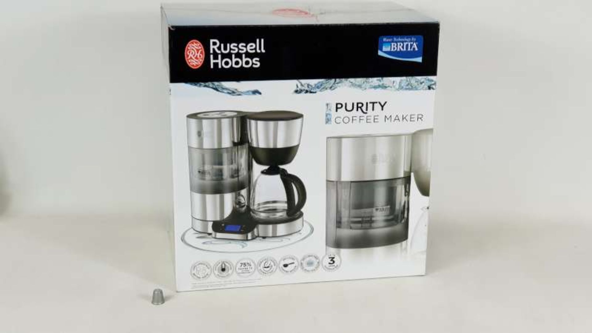 5 X BRAND NEW BOXED RUSSELL HOBBS PURITY COFFEE MAKERS