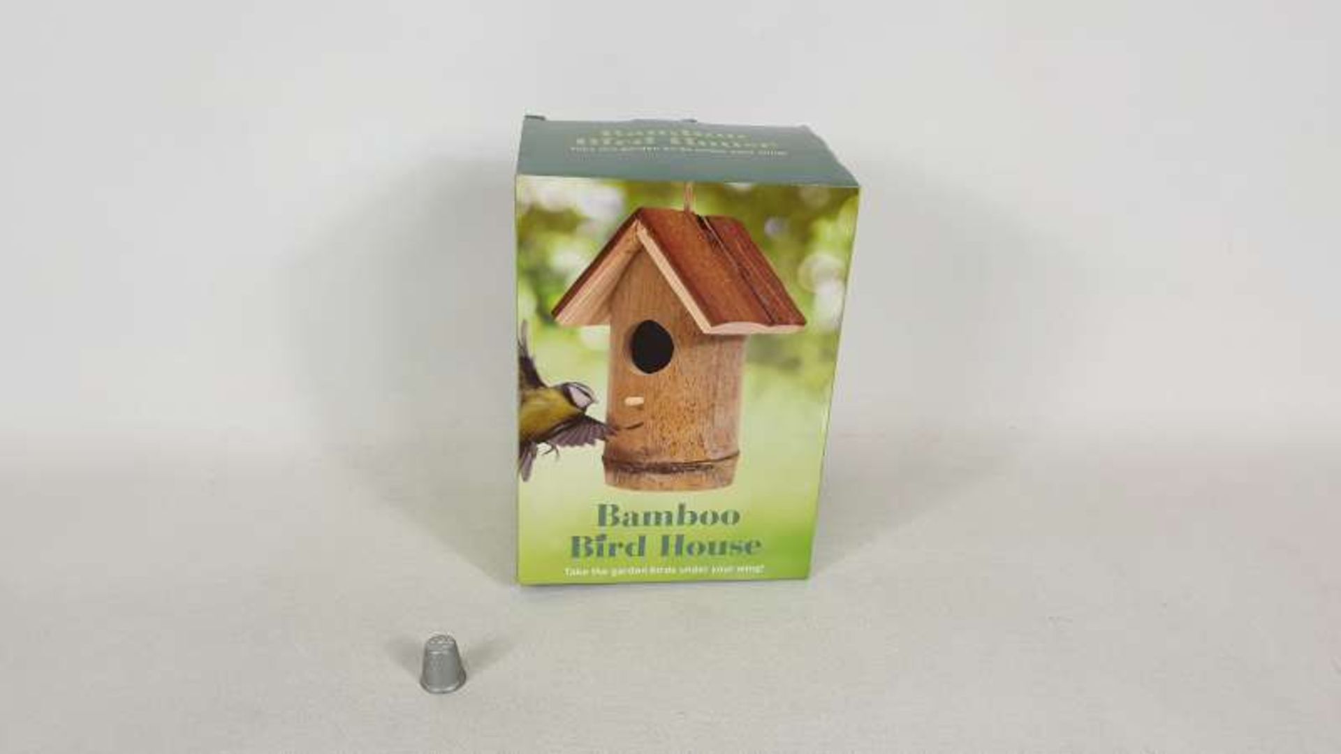 72 X BAMBOO BIRD HOUSES IN 2 BOXES