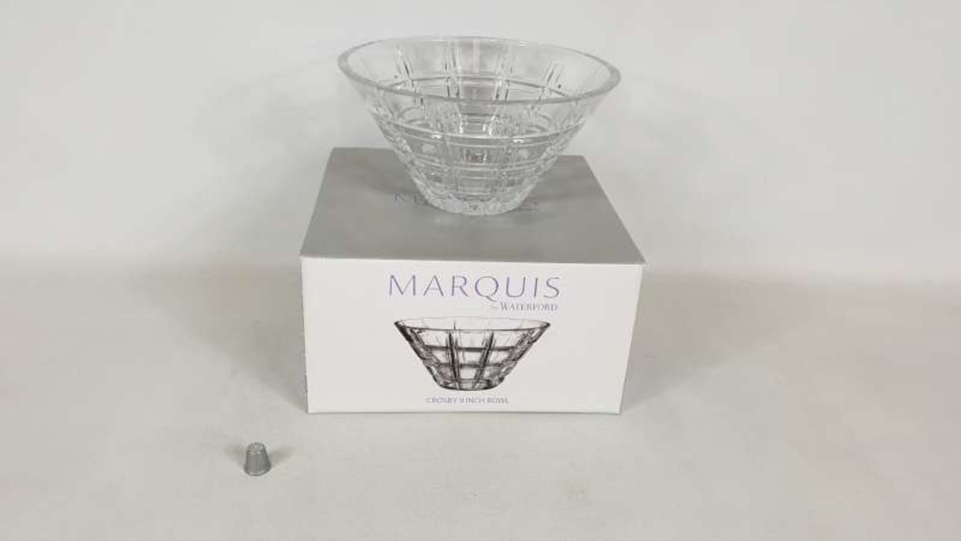 10 X BRAND NEW BOXED MARQUIS BY WATERFORD LEAD CRYSTAL 9" BOWLS