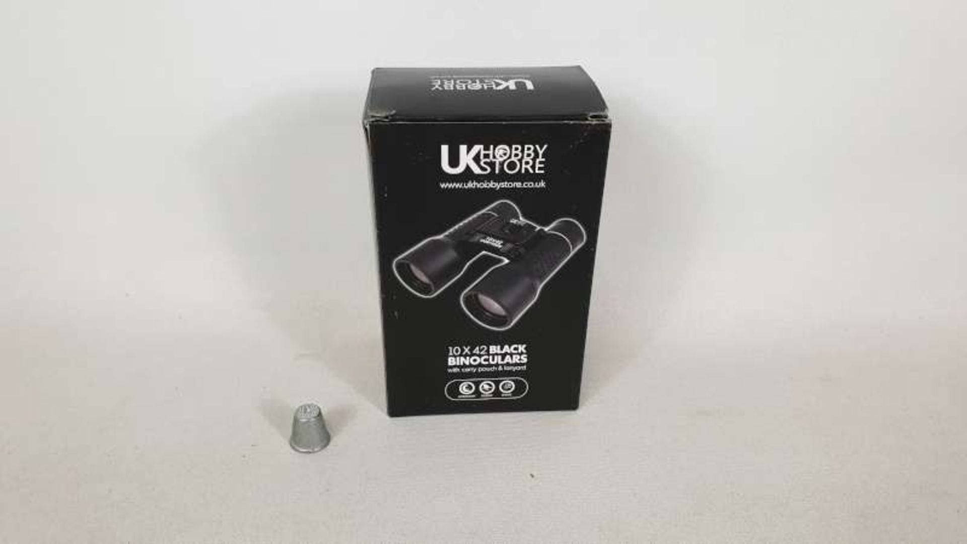 12 X BRAND NEW BOXED 10 X 42 BLACK BINOCULARS