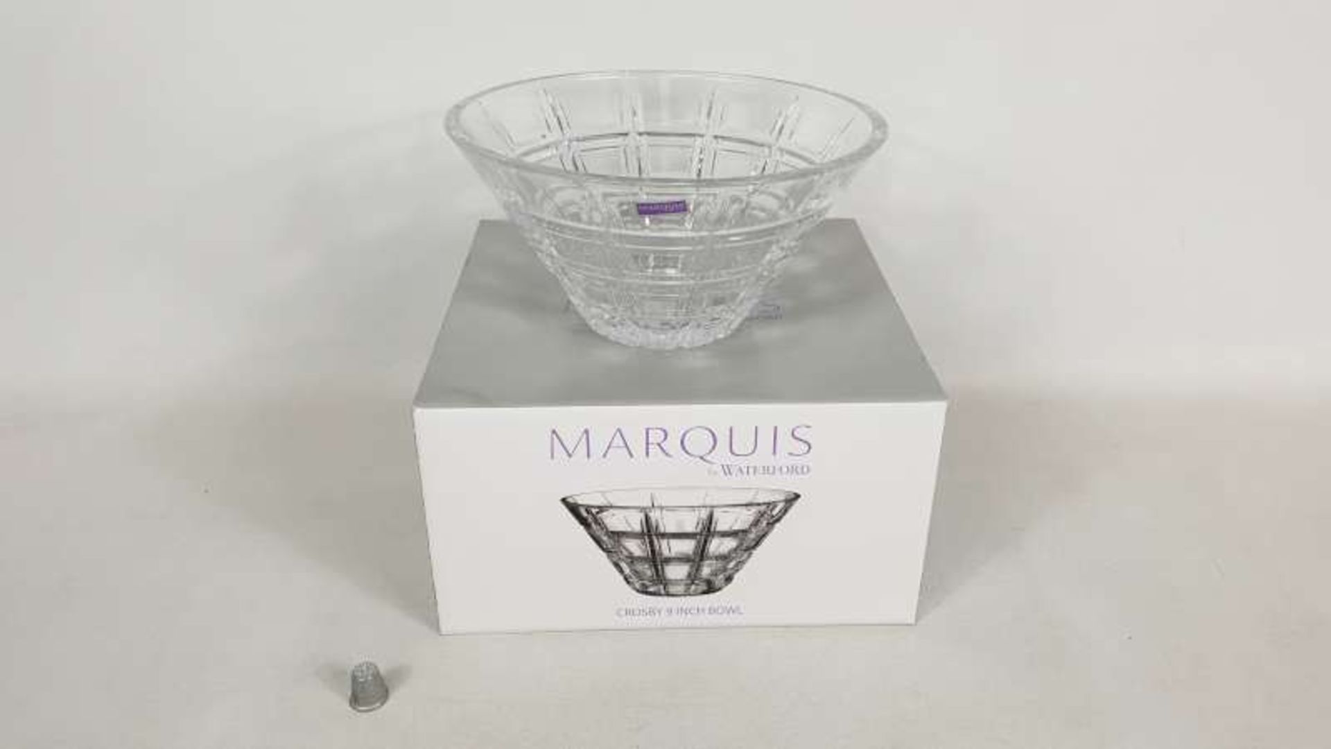 10 X MARQUIS BY WATERFORD 9" LEAD CRYSTAL CROSBY BOWLS