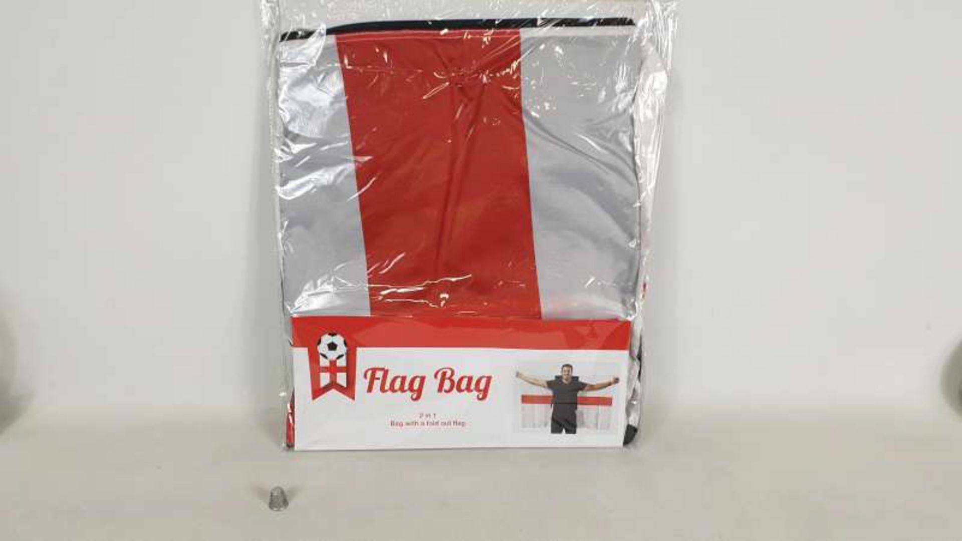 48 X ENGLAND FLAG BAGS IN 2 BOXES