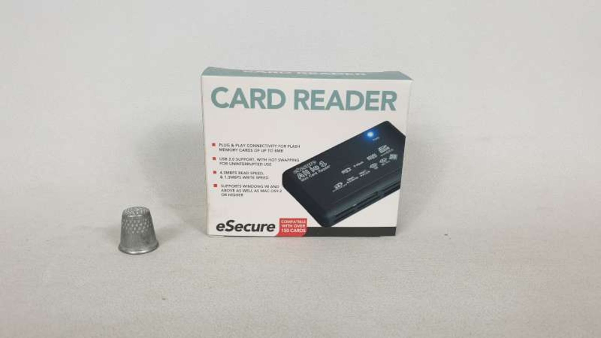 200 X ESECURE CARD READERS IN 1 BOX