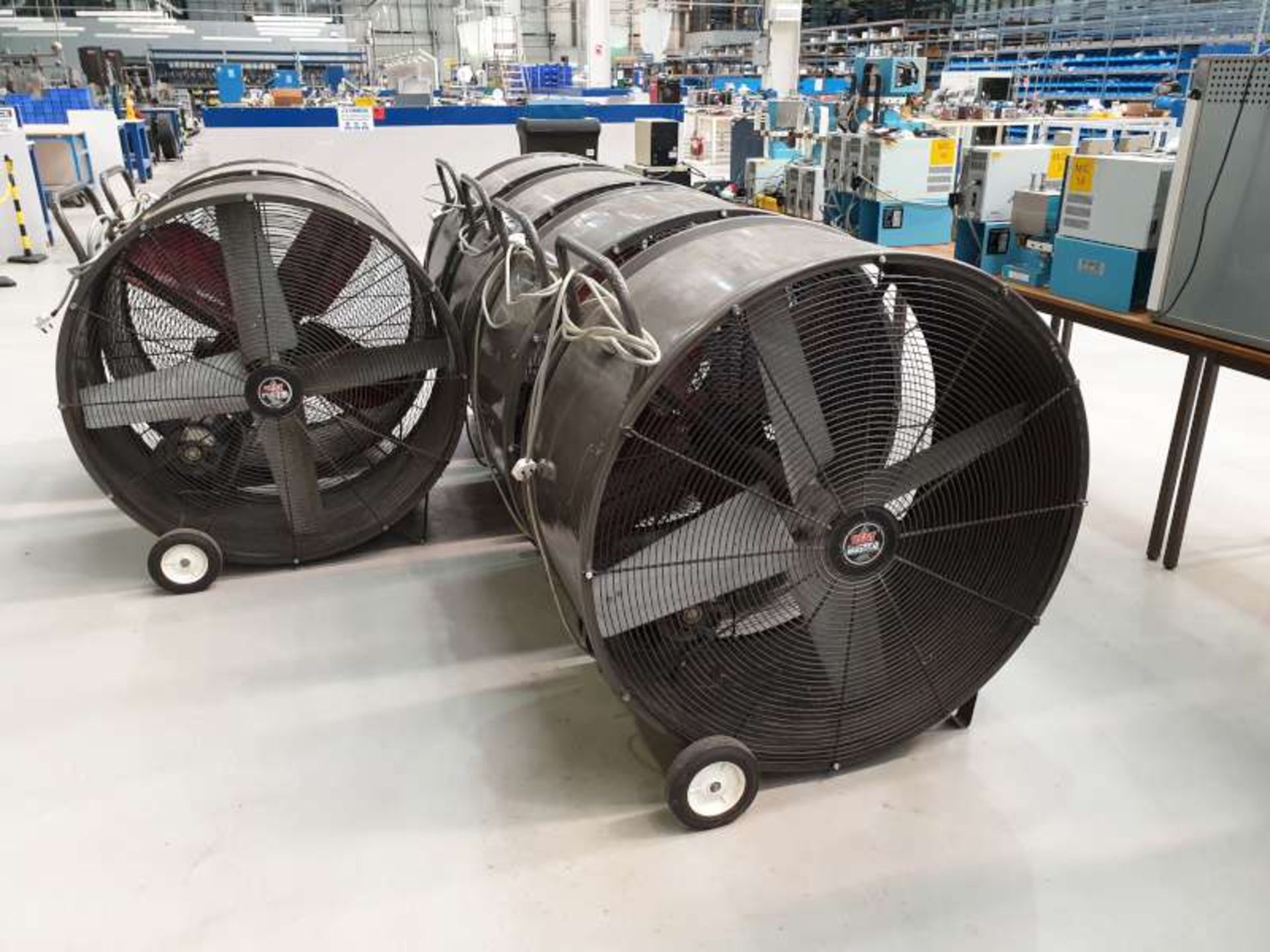 HEAT BUSTER LARGE PORTABLE COMMERCIAL FAN