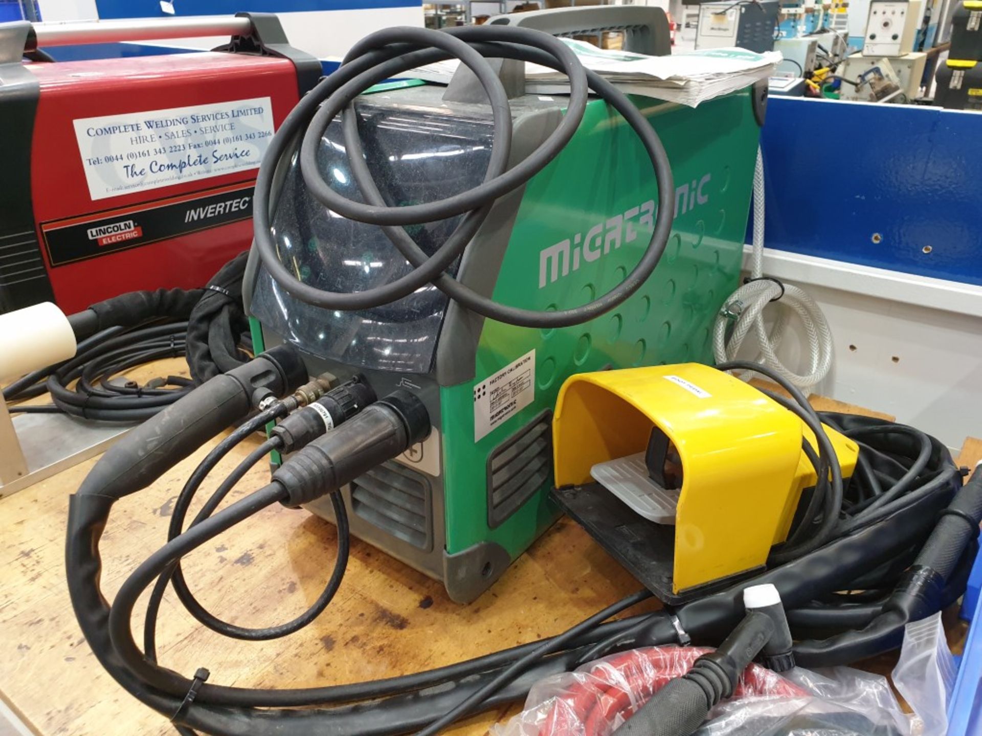 MIGTRONIK PI200 TIG WELDING SET