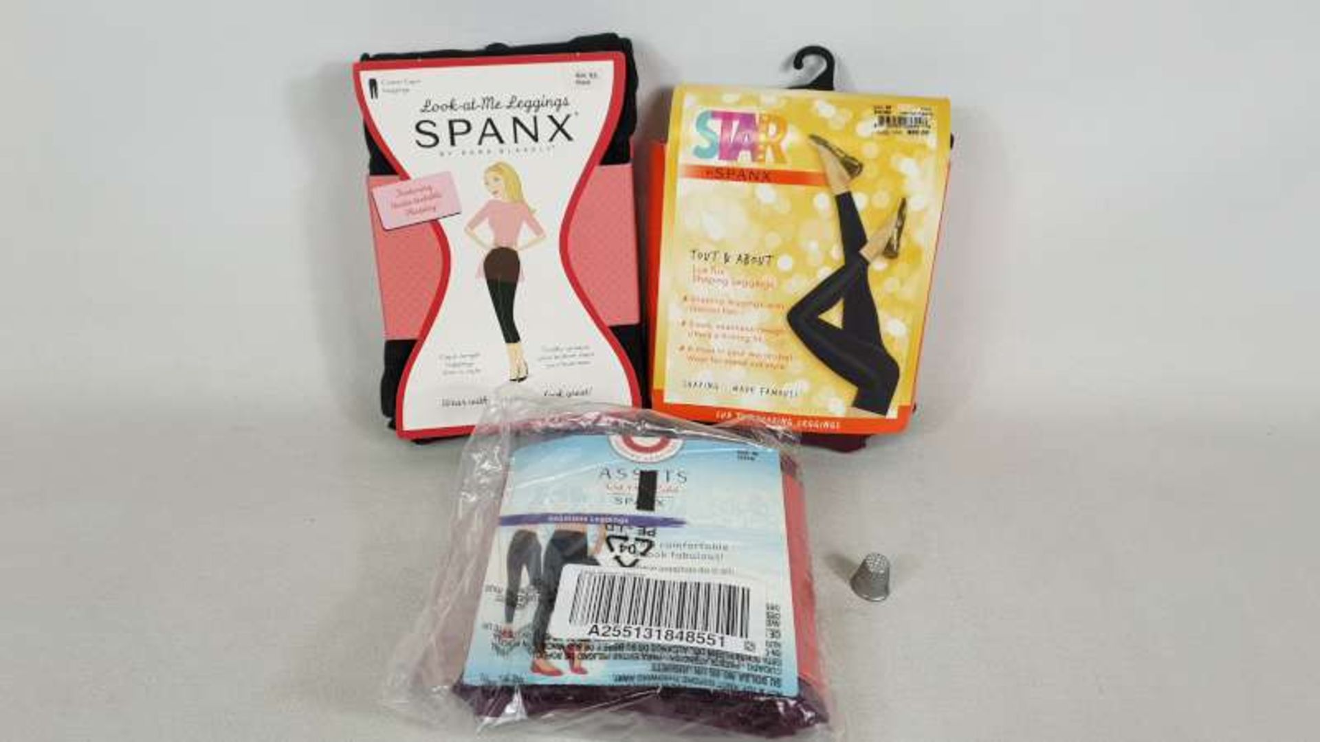 10 X PAIRS OF SPANXS LEGGINGS IN VARIOUS COLOURS AND SIZES