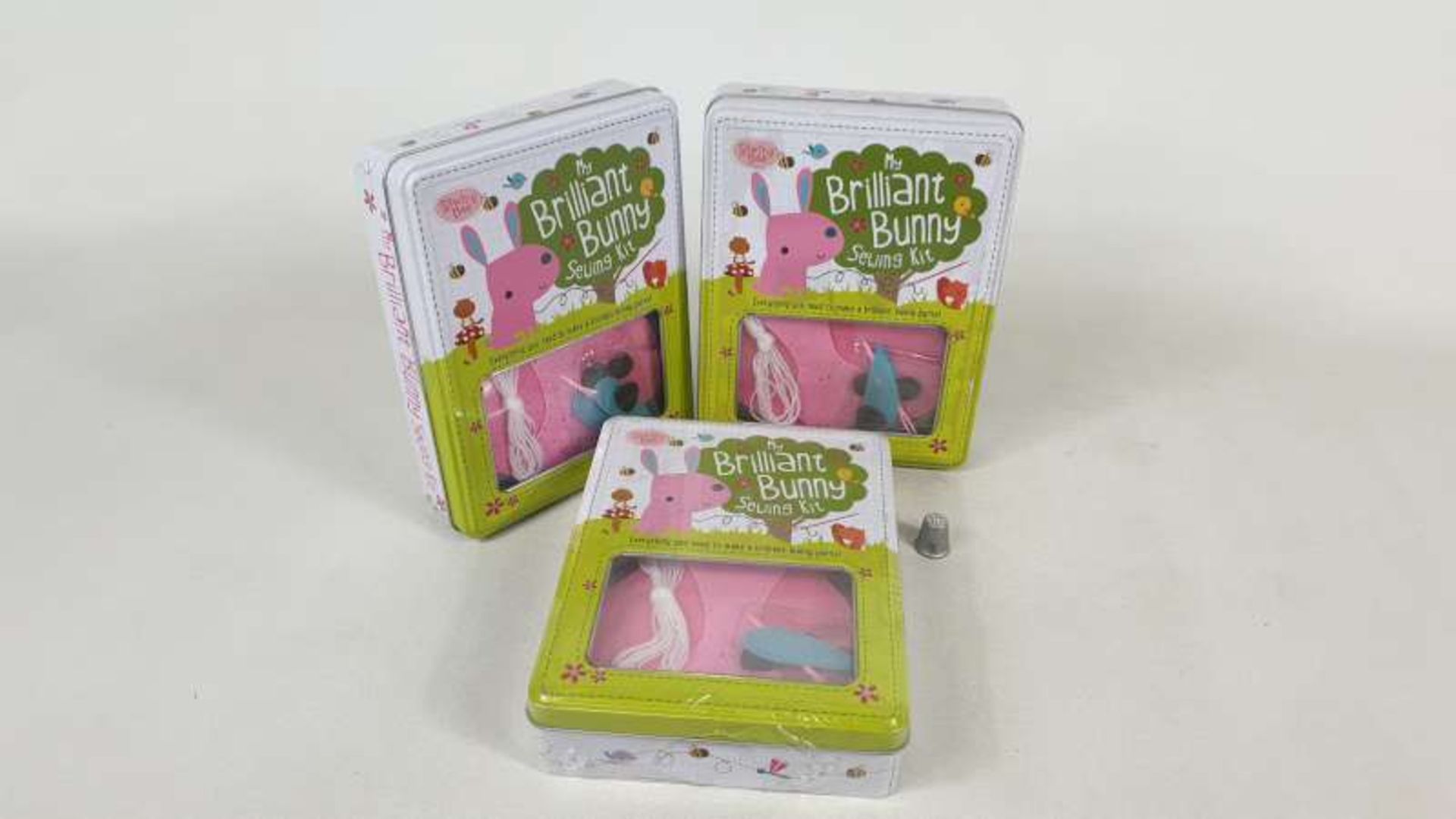 80 X MY BRILLANT BUNNY SEWING KITS IN 4 BOXES