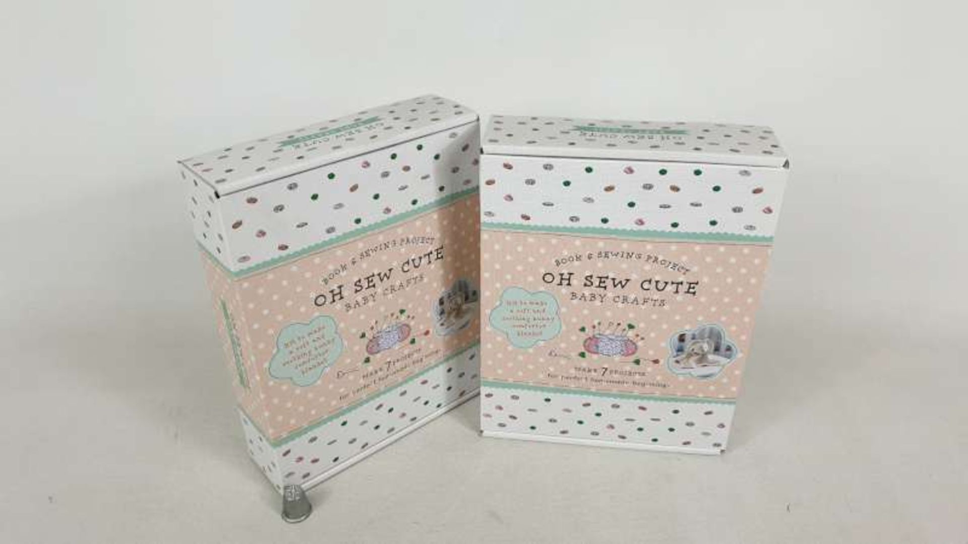 60 X BOOK AND SEWING PROJECT OH SEW CUTE BABY CRAFTS IN 5 BOXES
