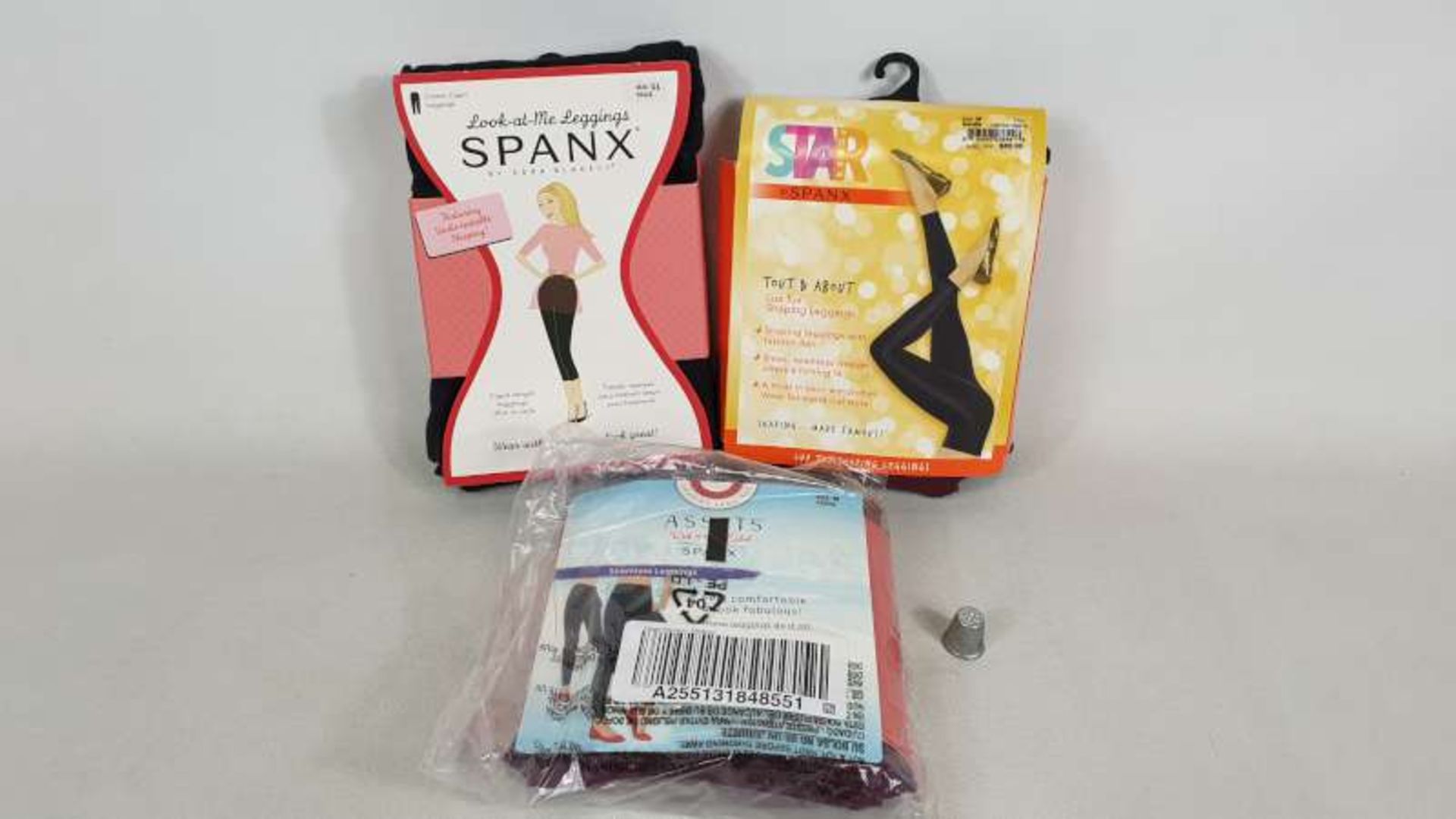 10 X PAIRS OF SPANXS LEGGINGS IN VARIOUS COLOURS AND SIZES