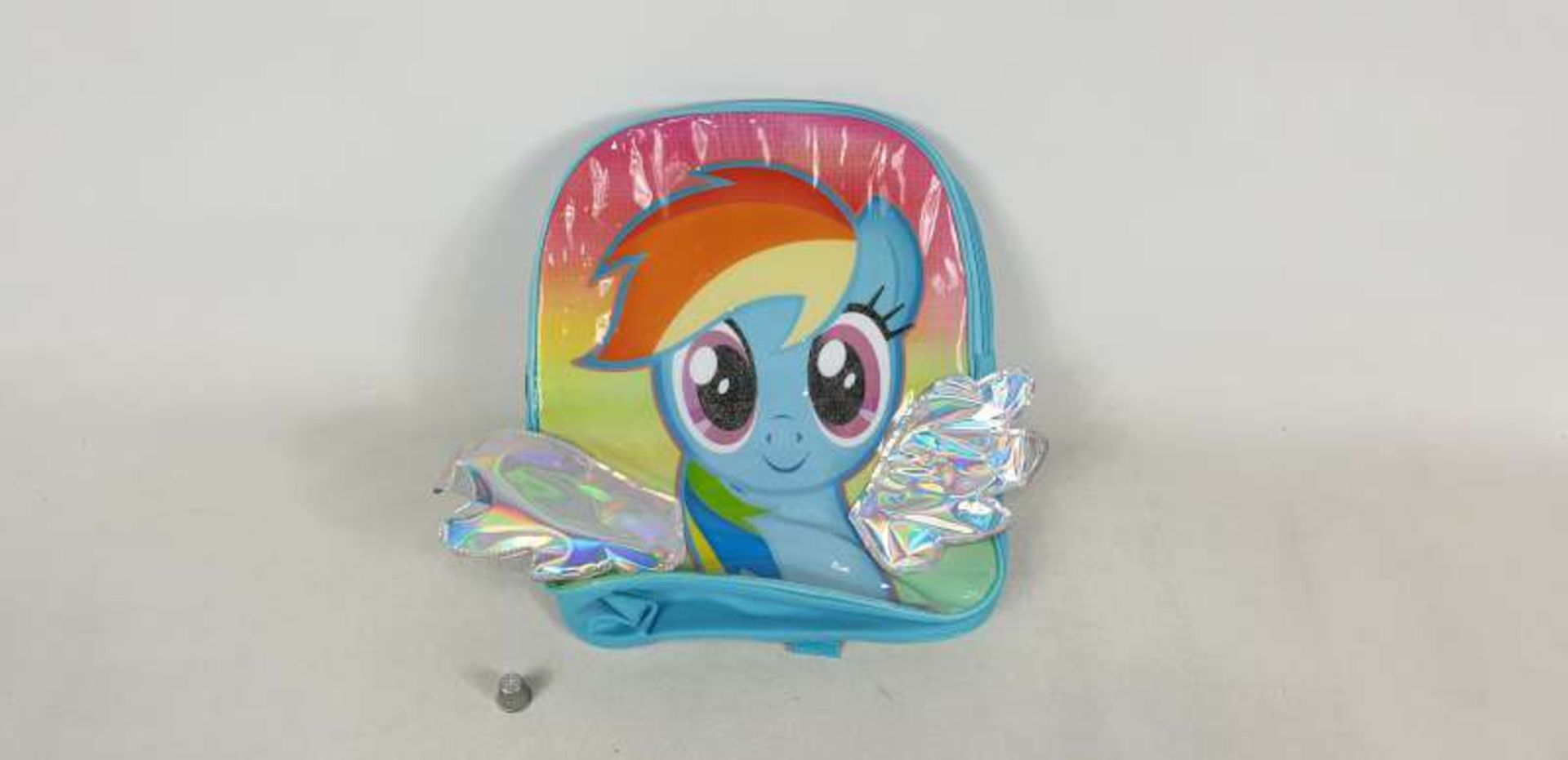 60 X BRAND NEW BOXED MY LITTLE PONY DOUBLE WING BACKPACKS IN 3 BOXES