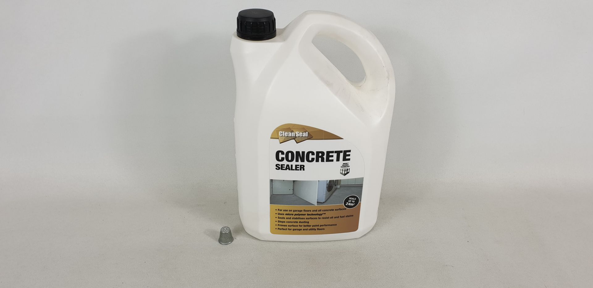 20 X BRAND NEW 4 LITRE BOTTLES OF CLEAN SEAL CONCRETE SEALER IN 5 BOXES