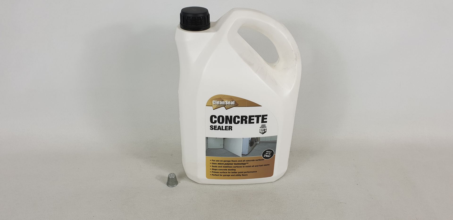 20 X BRAND NEW 4 LITRE BOTTLES OF CLEAN SEAL CONCRETE SEALER IN 5 BOXES