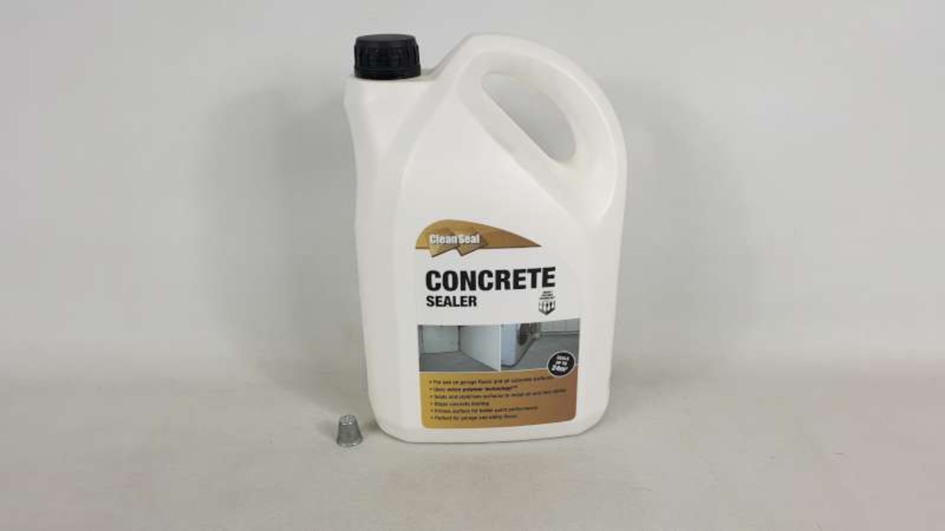 20 X BRAND NEW 4 LITRE BOTTLES OF CLEAN SEAL CONCRETE SEALER IN 5 BOXES