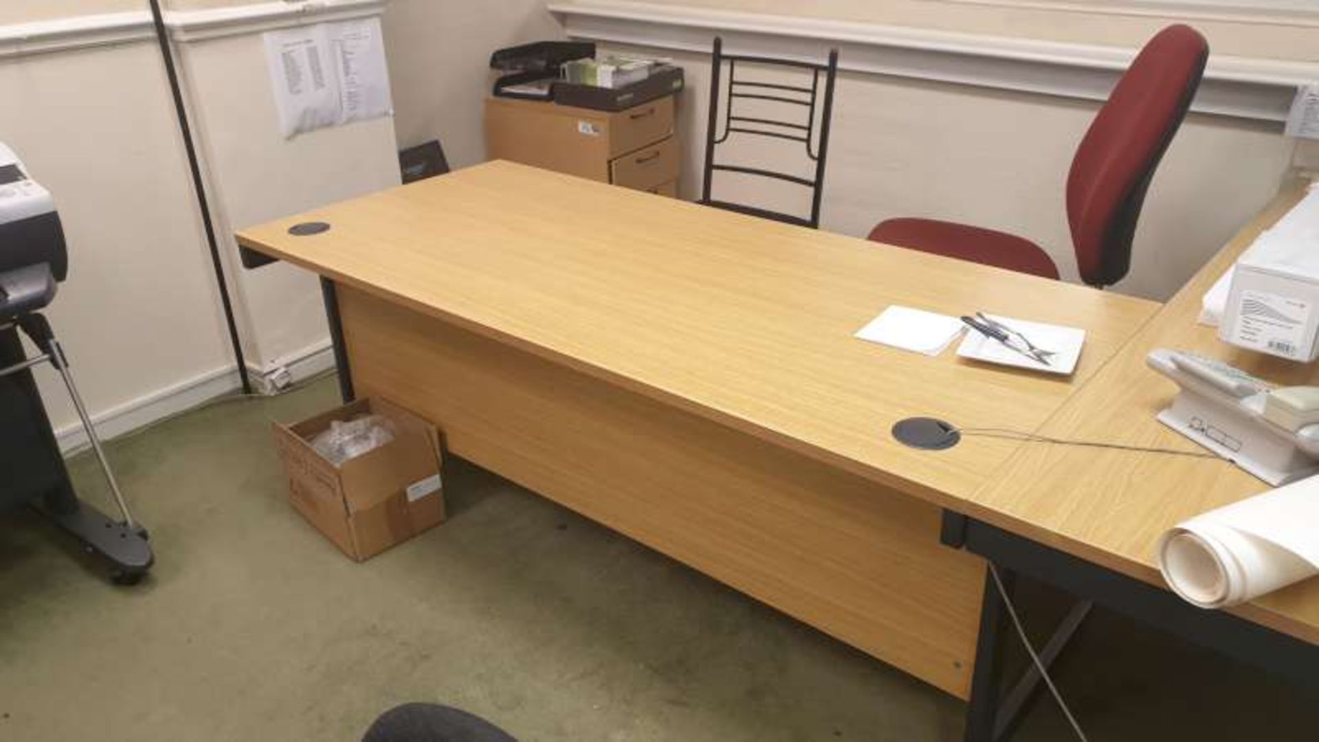 7 X OFFICE DESKS