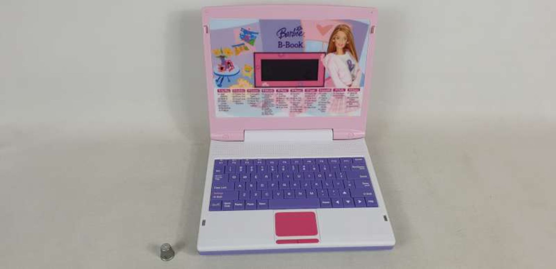 9 X BARBIE LAPTOPS