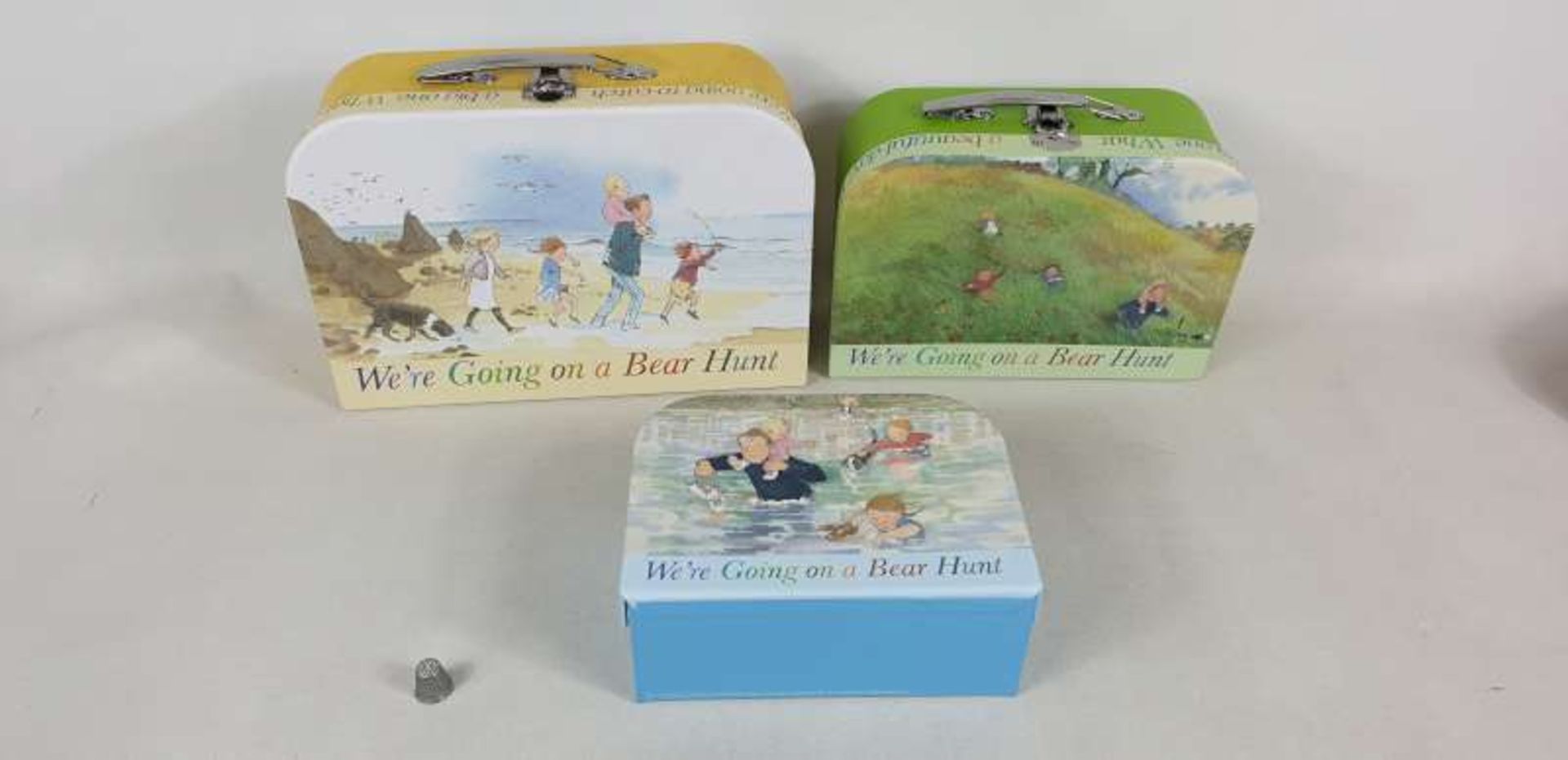 50 X WERE GOING ON A BEAR HUNT SET OF 3 STORAGE CASES