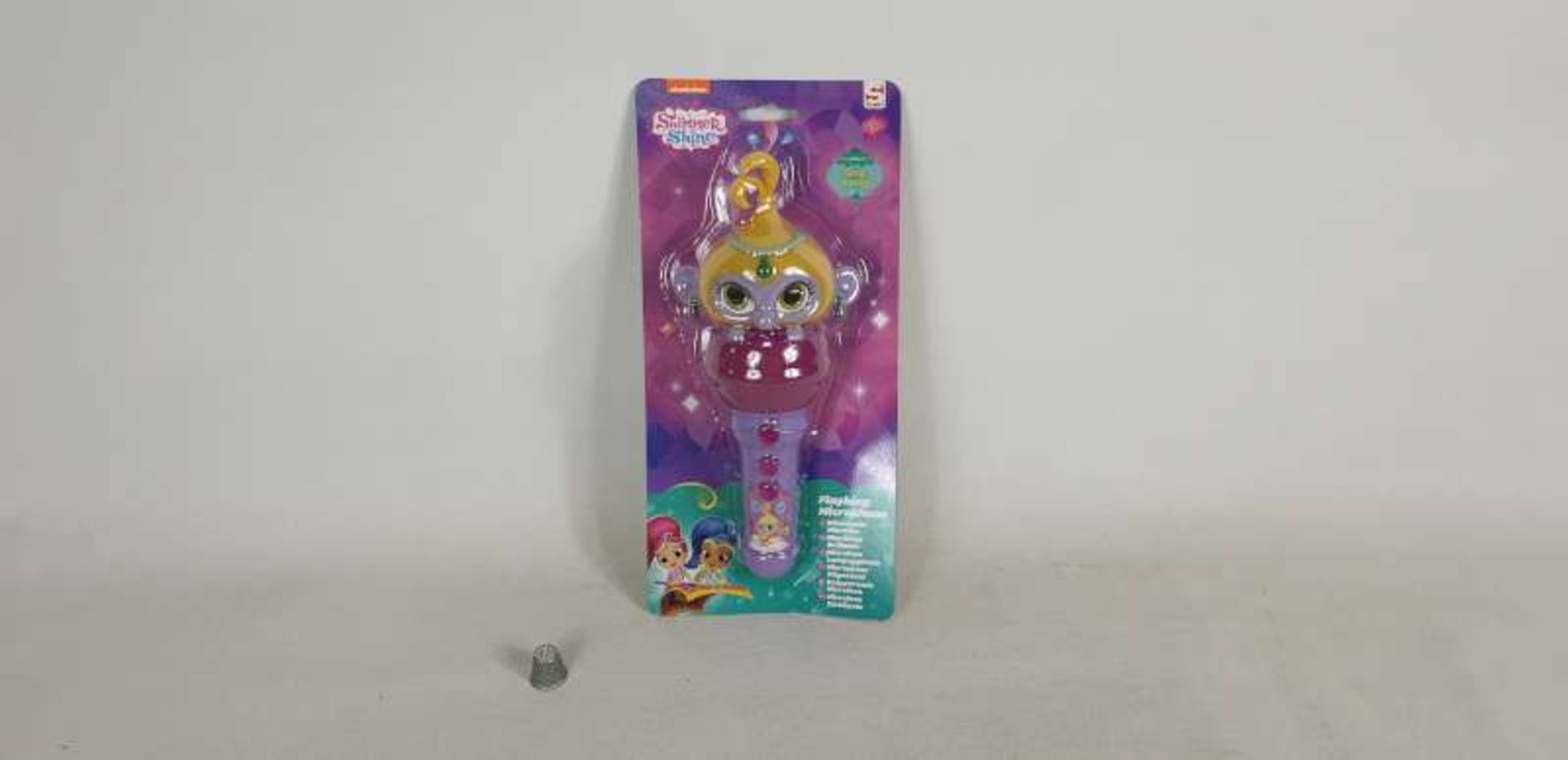 36 X BRAND NEW SHIMMER AND SHINE FLASHING MICROPHONES IN 3 BOXES