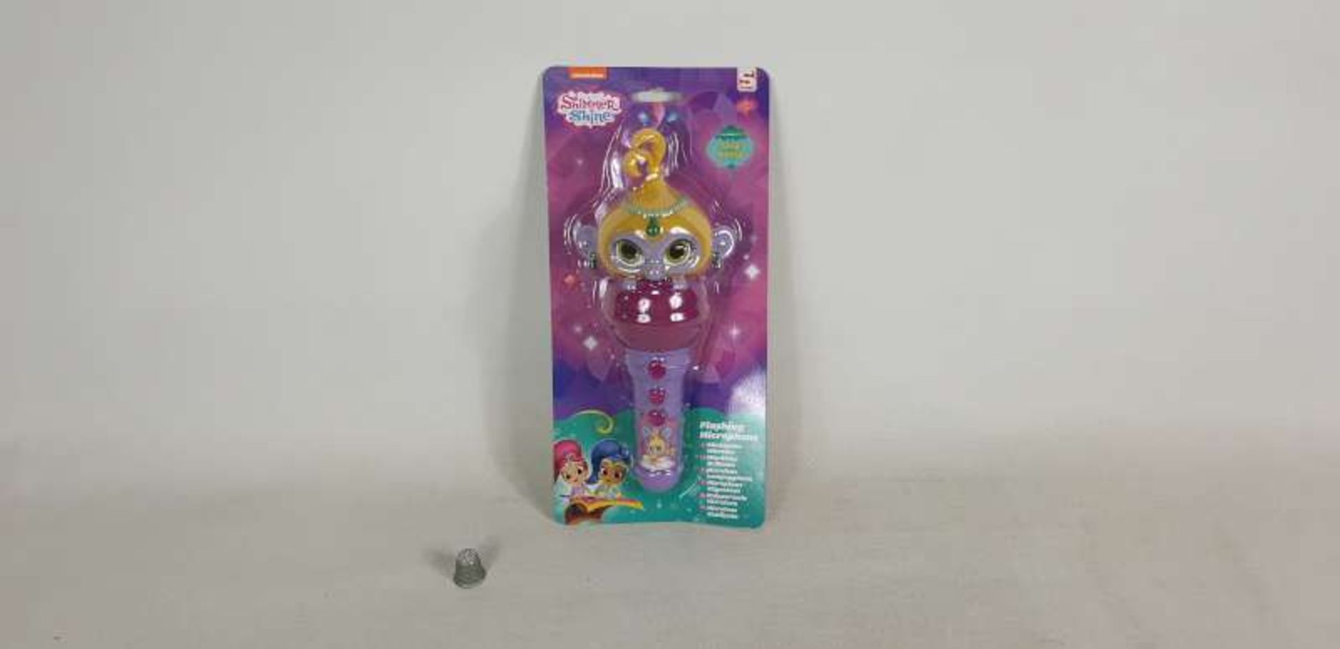 36 X BRAND NEW SHIMMER AND SHINE FLASHING MICROPHONES IN 3 BOXES