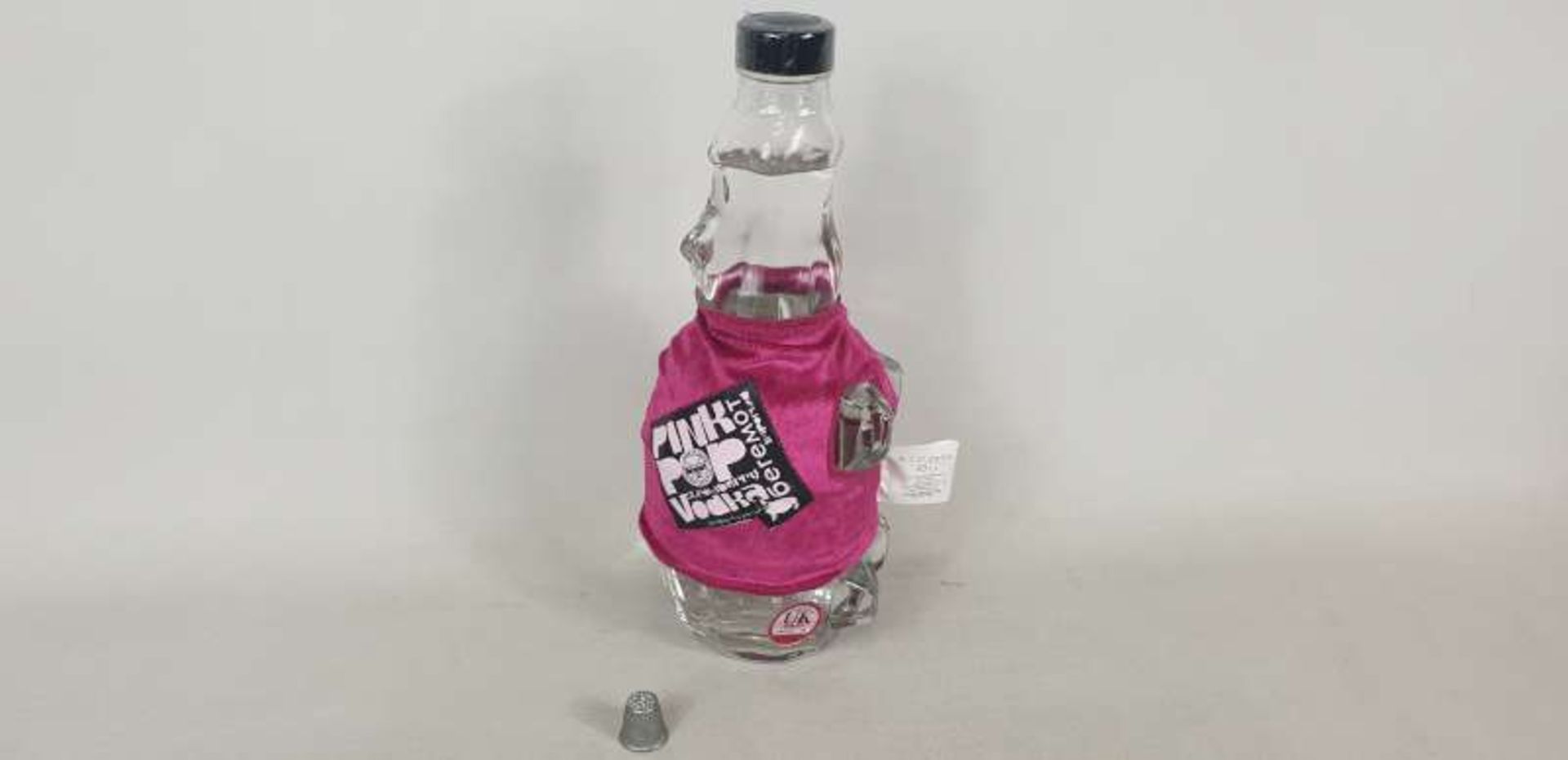 12 X 70 CL BOTTLES OF PINK POP STRAWBERRY BEREMOT VODKA IN 2 BOXES