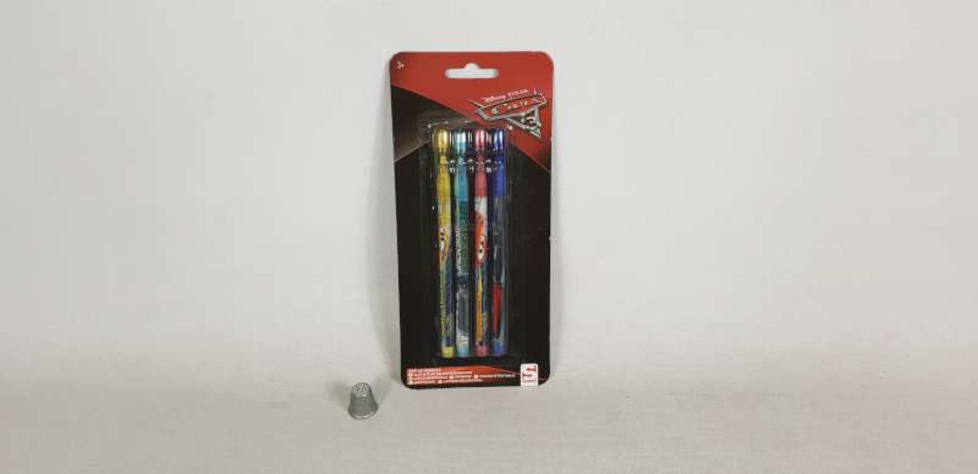 120 X SETS OF 4 DISNEY PIXAR CARS POP UP PENCILS IN 5 BOXES